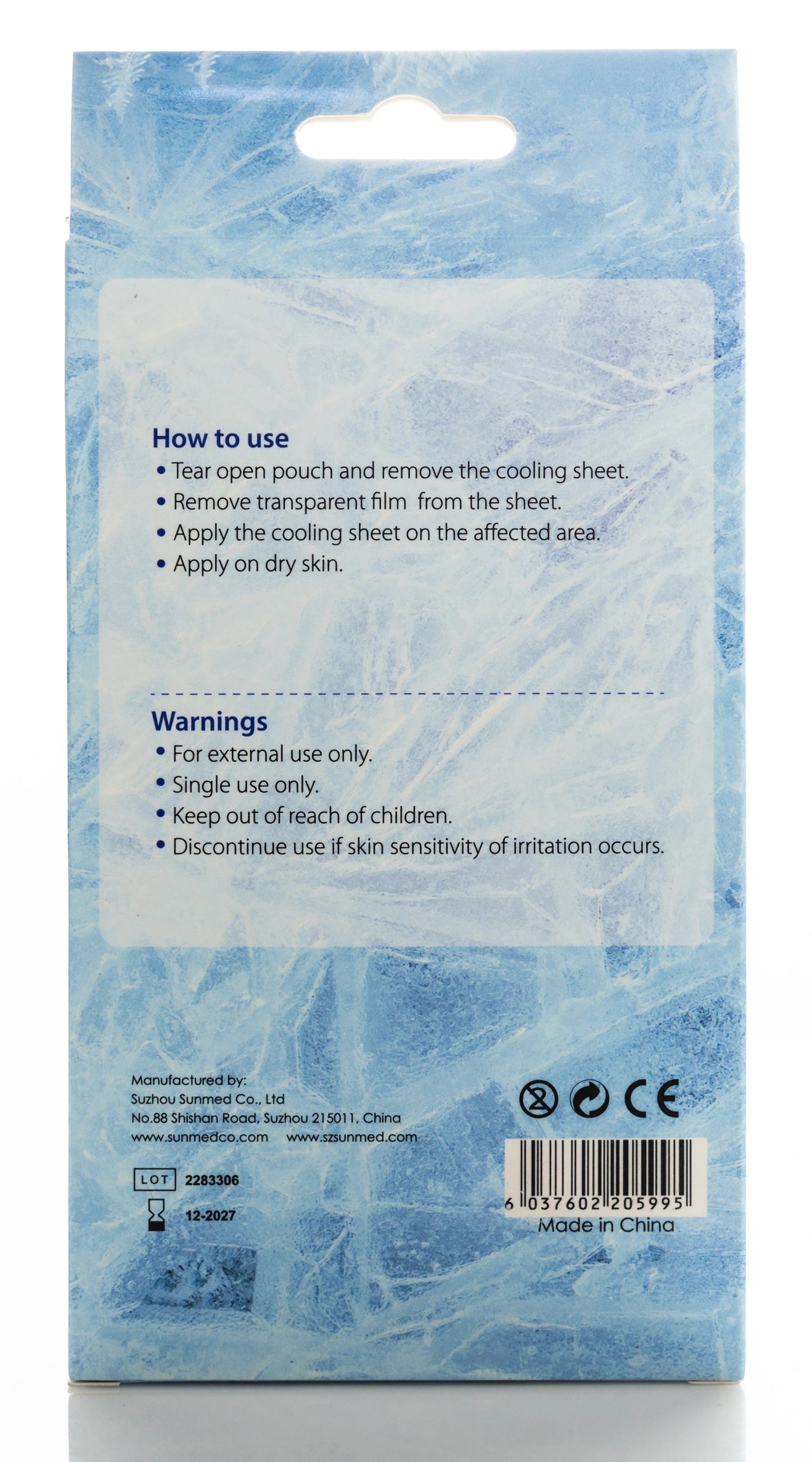 Qattan Med Cooling Patch Sheet 6 Pieces