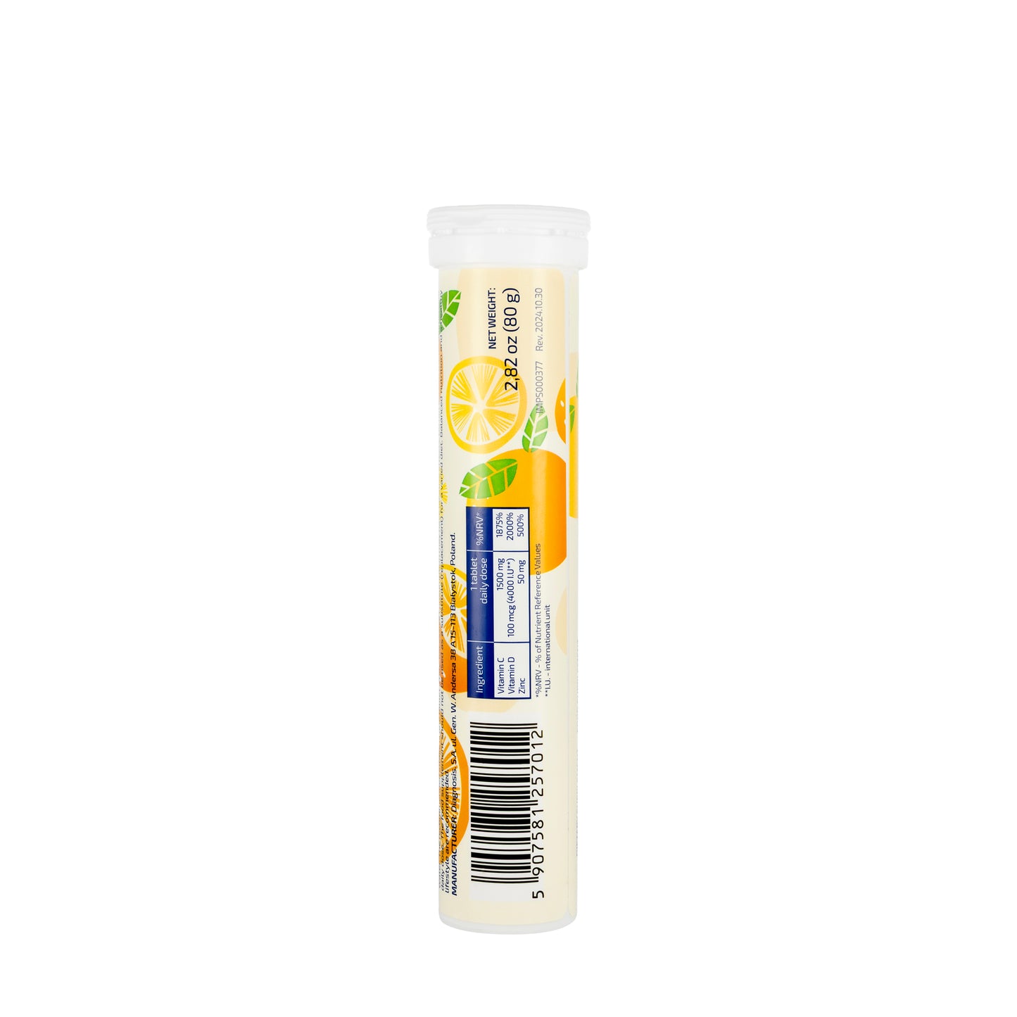 Novaclear Vit D3+ Vit C +Zinc Forte Plus 20 Effervecent Tablet