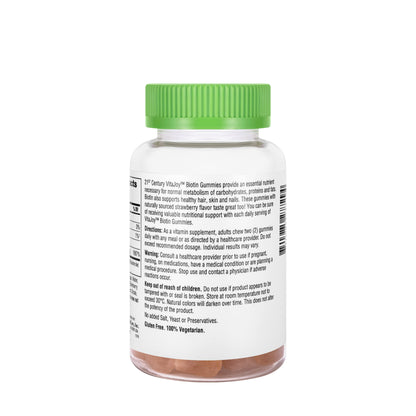 21 Century Vitajoy Biotin 5000 Mcg 60 Gummies