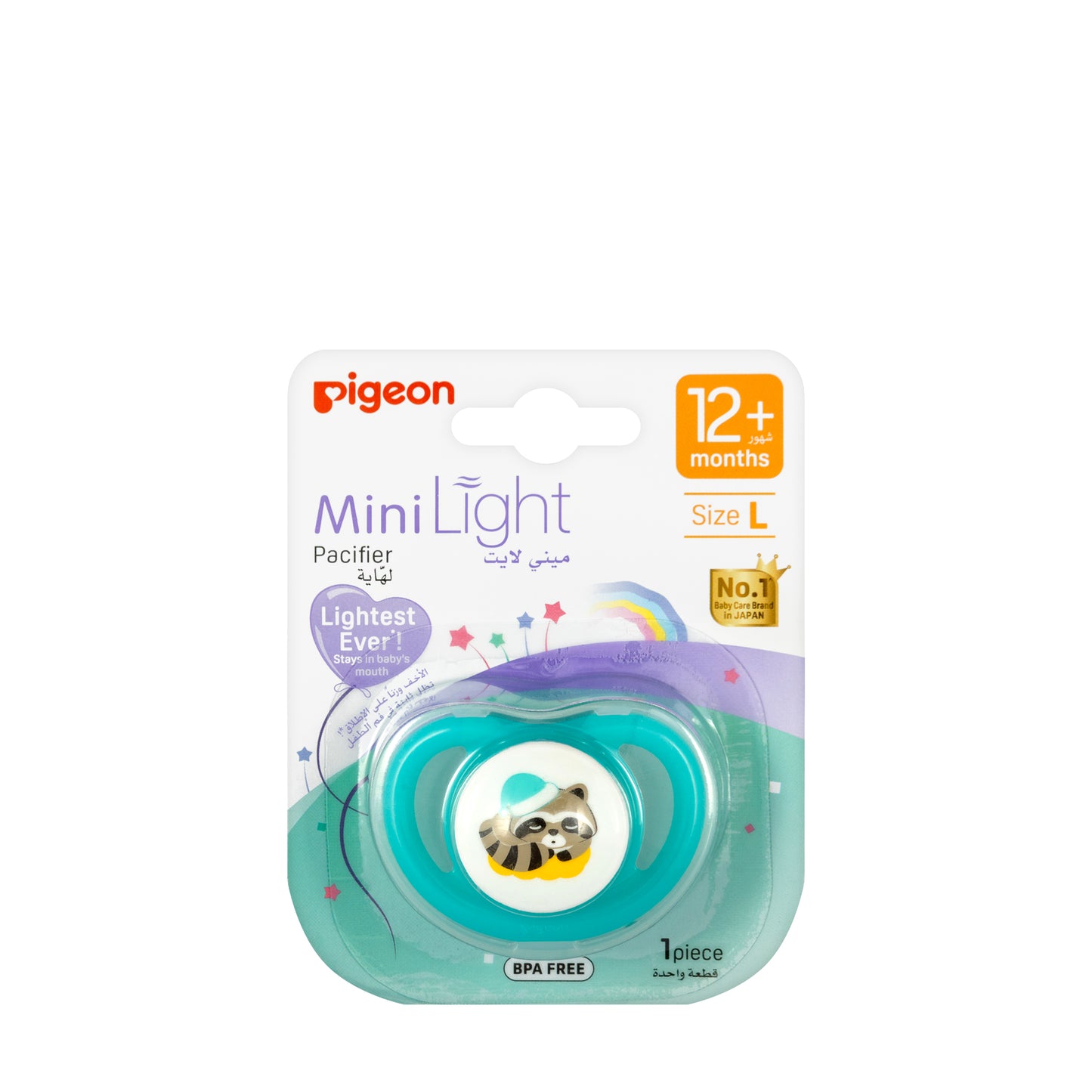 Pigeon Minilight Pacifier 12+ Month [Large] 1 Piece