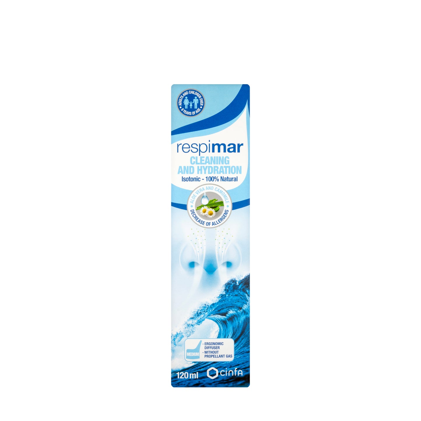 Respimar Cleansing & Hydration Nasal Spray 120Ml