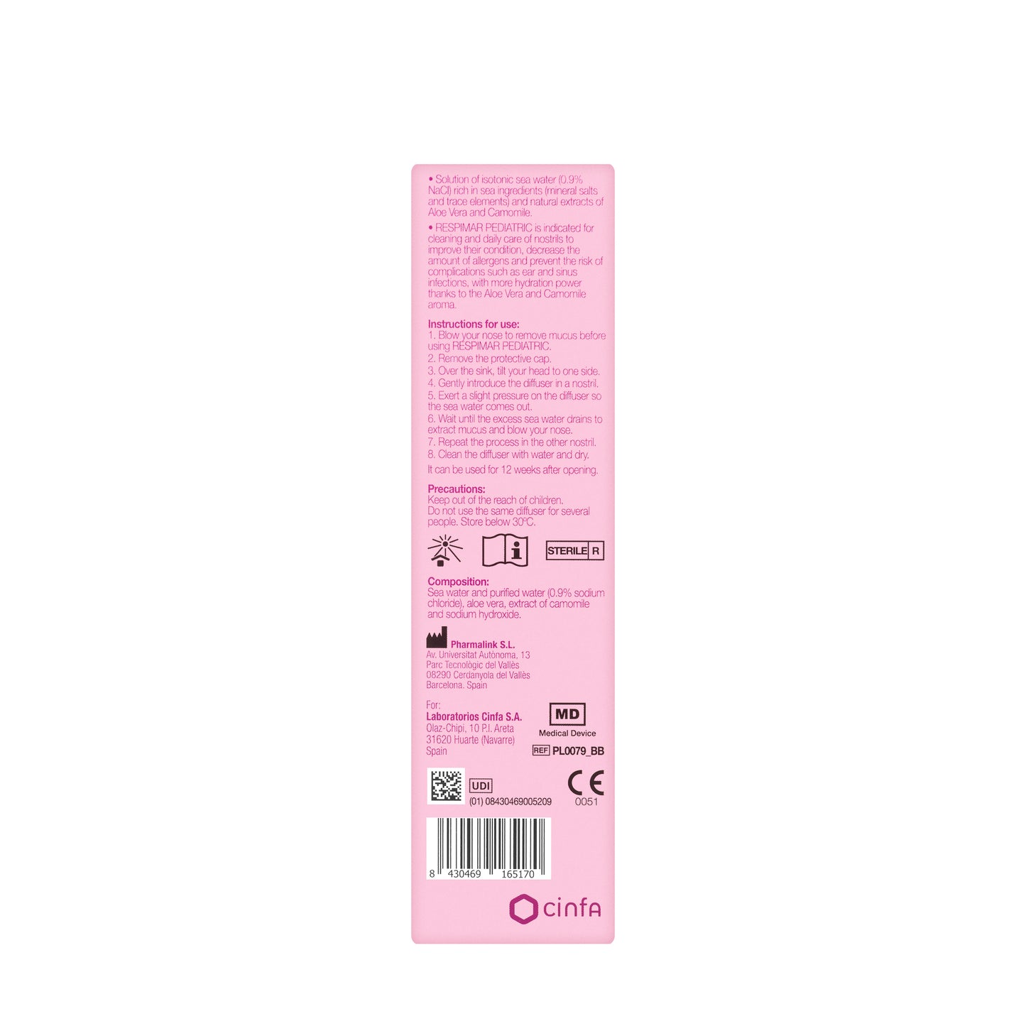 Respimar Pediatric Nasal Spray 120Ml