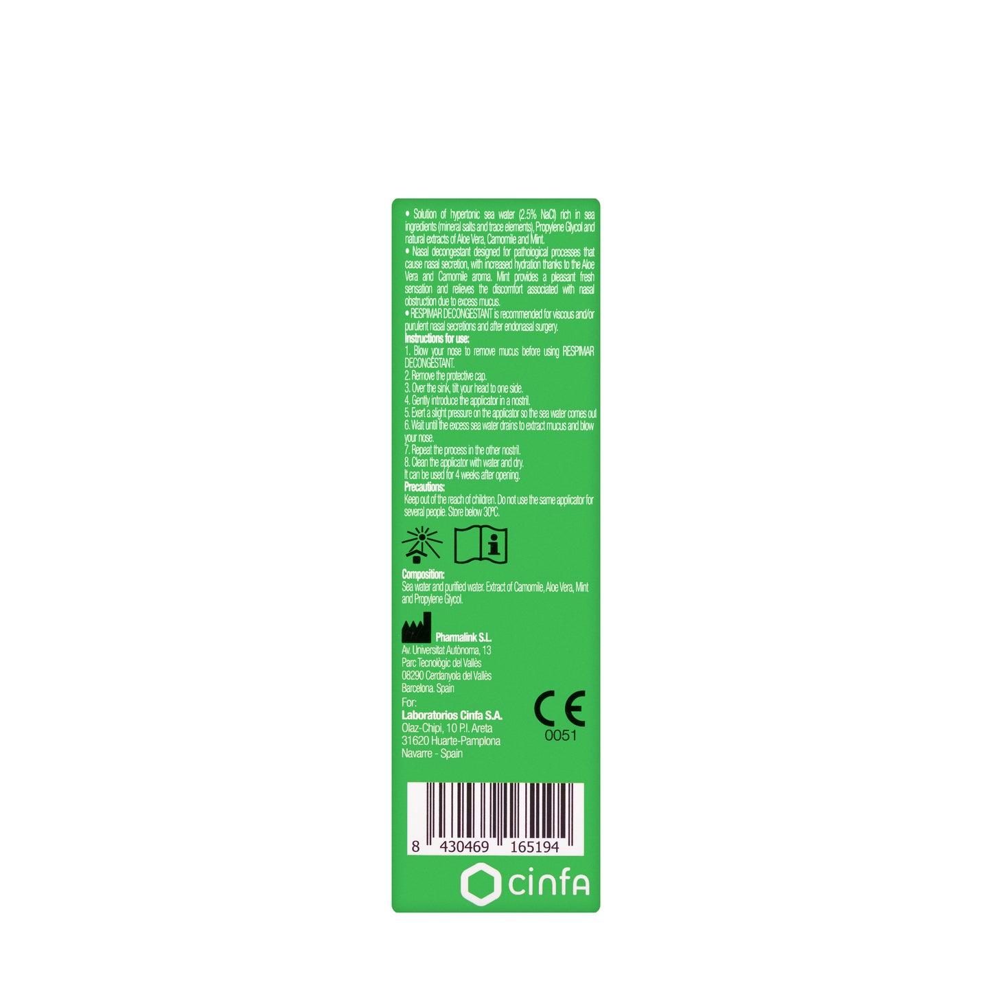 Respimar Decongestant Go Nasal Spray 30Ml