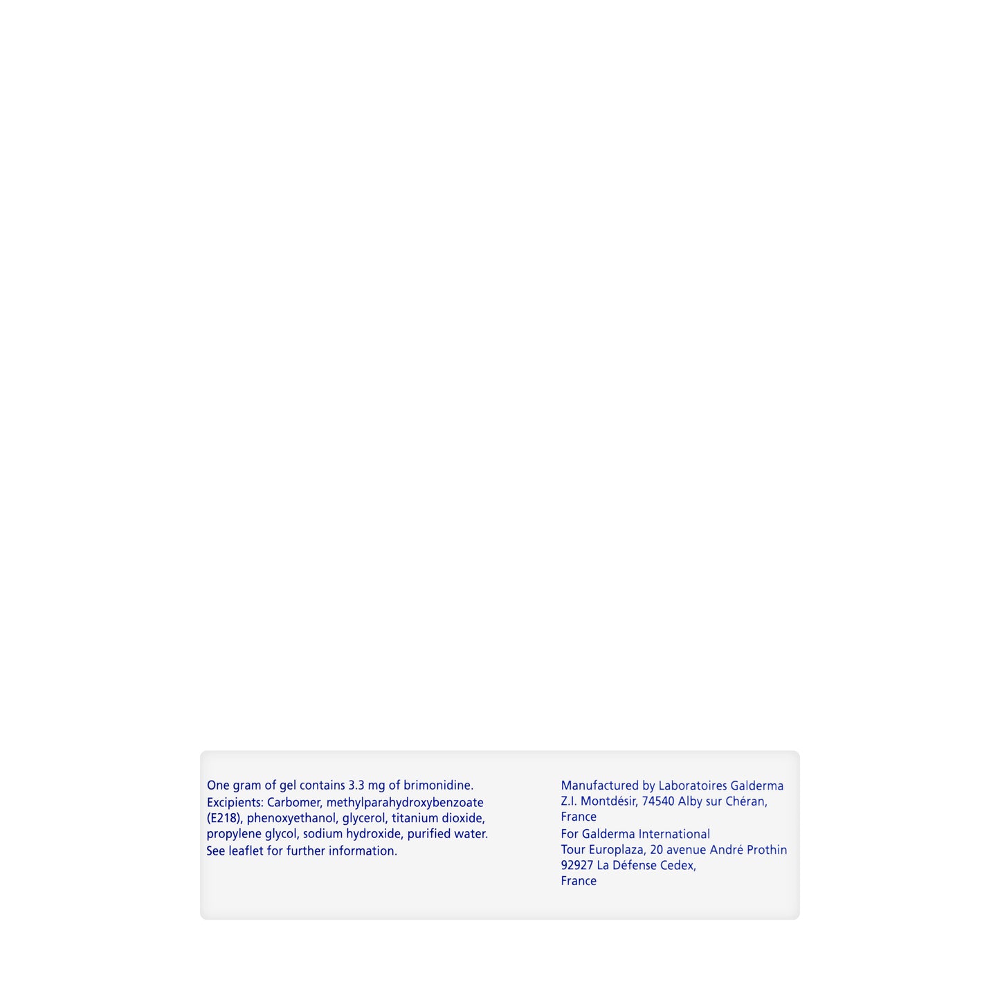 Mirvaso 3Mg Gel 30 Gm