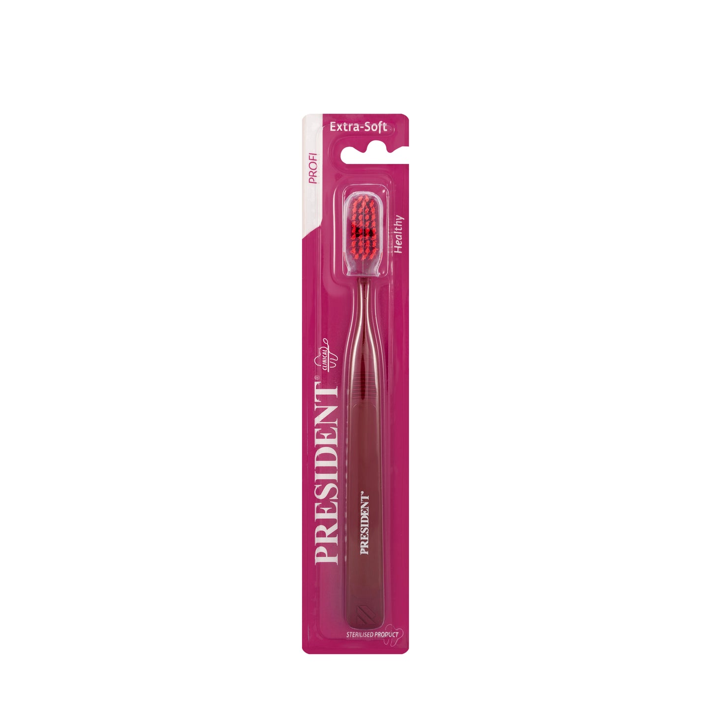 President Profi Toothbrush-Soft 4 Mils