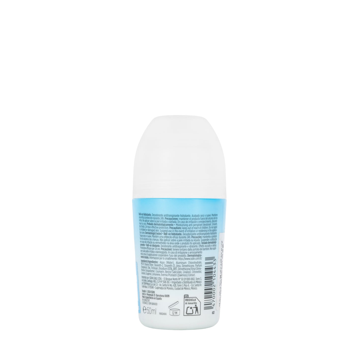 Isdin Ureadin Deodorant Roll On Hydrating 50 Ml