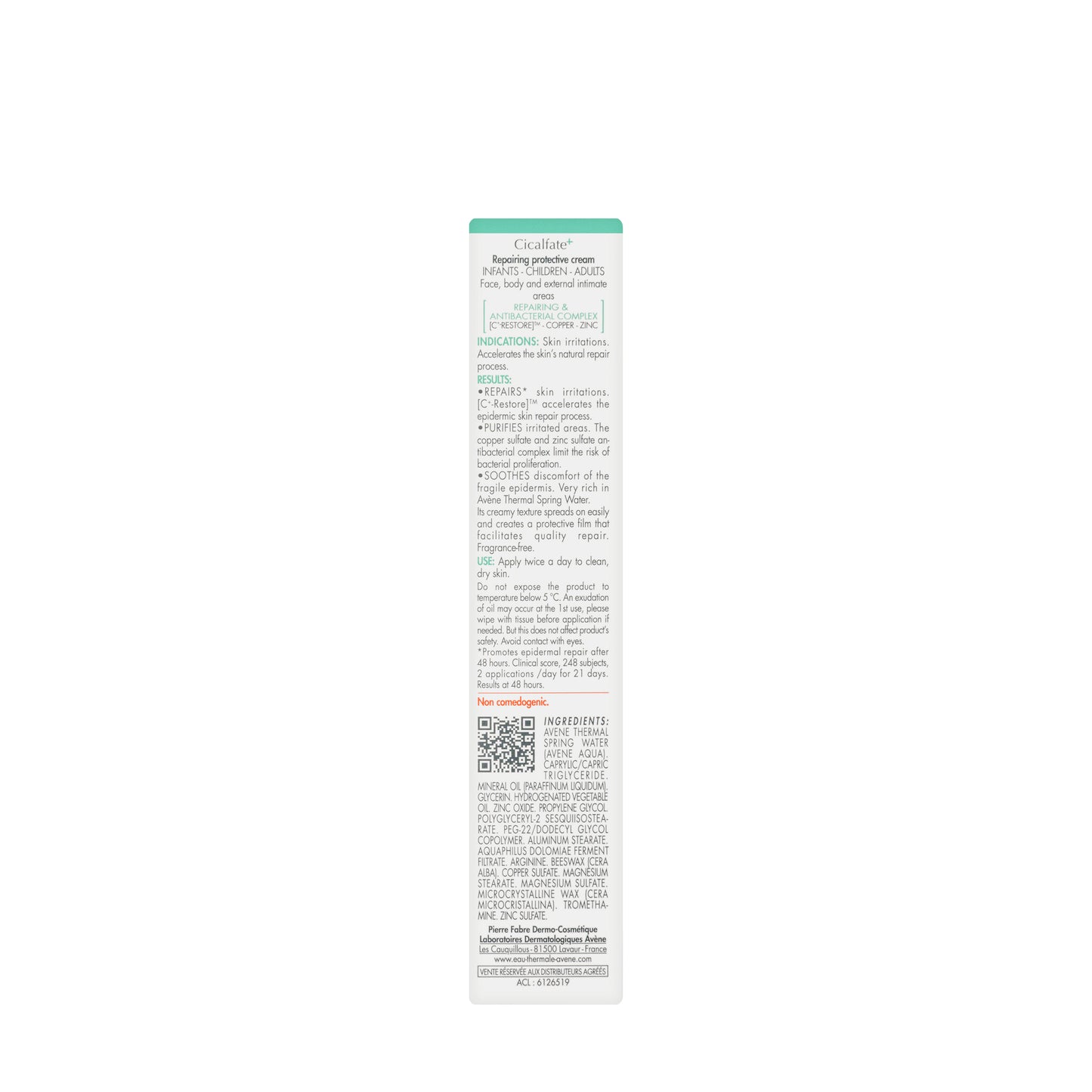 Avène Cicalfate [+] Plus Cream 40 Ml