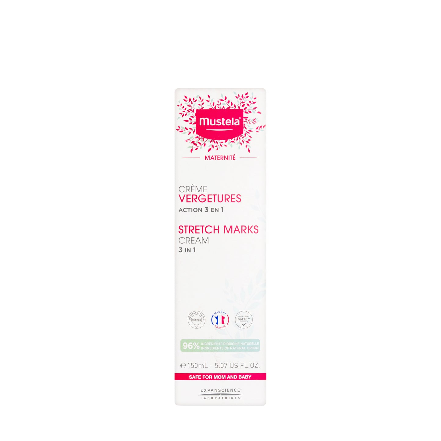 Mustela Stretch Marks 3In1 Cream 150 Ml