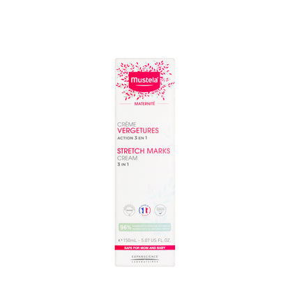 Mustela Stretch Marks 3In1 Cream 150 Ml