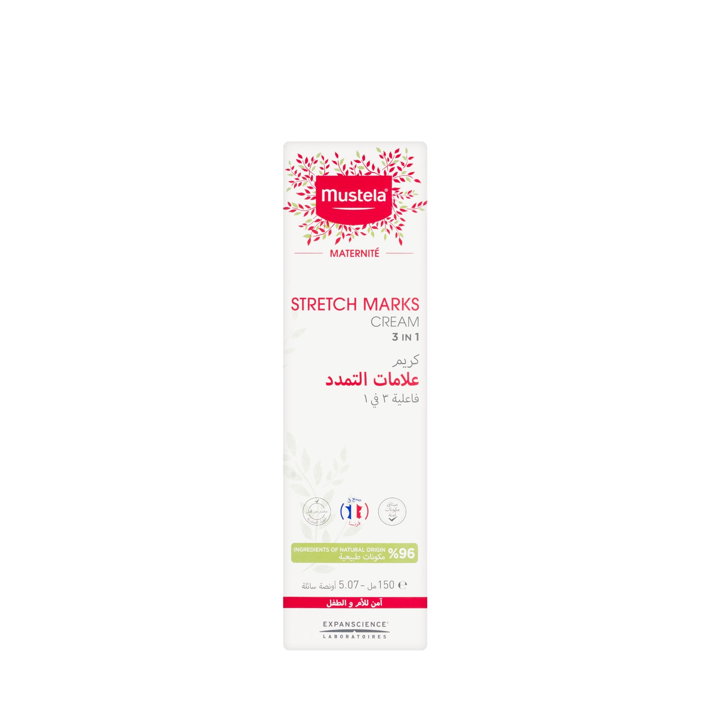 Mustela Stretch Marks 3In1 Cream 150 Ml