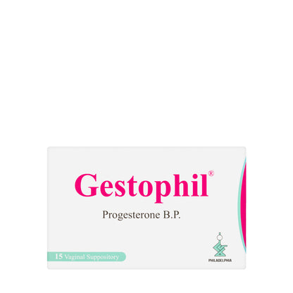 Gestophil Vaginal Suppositories 15Pieces