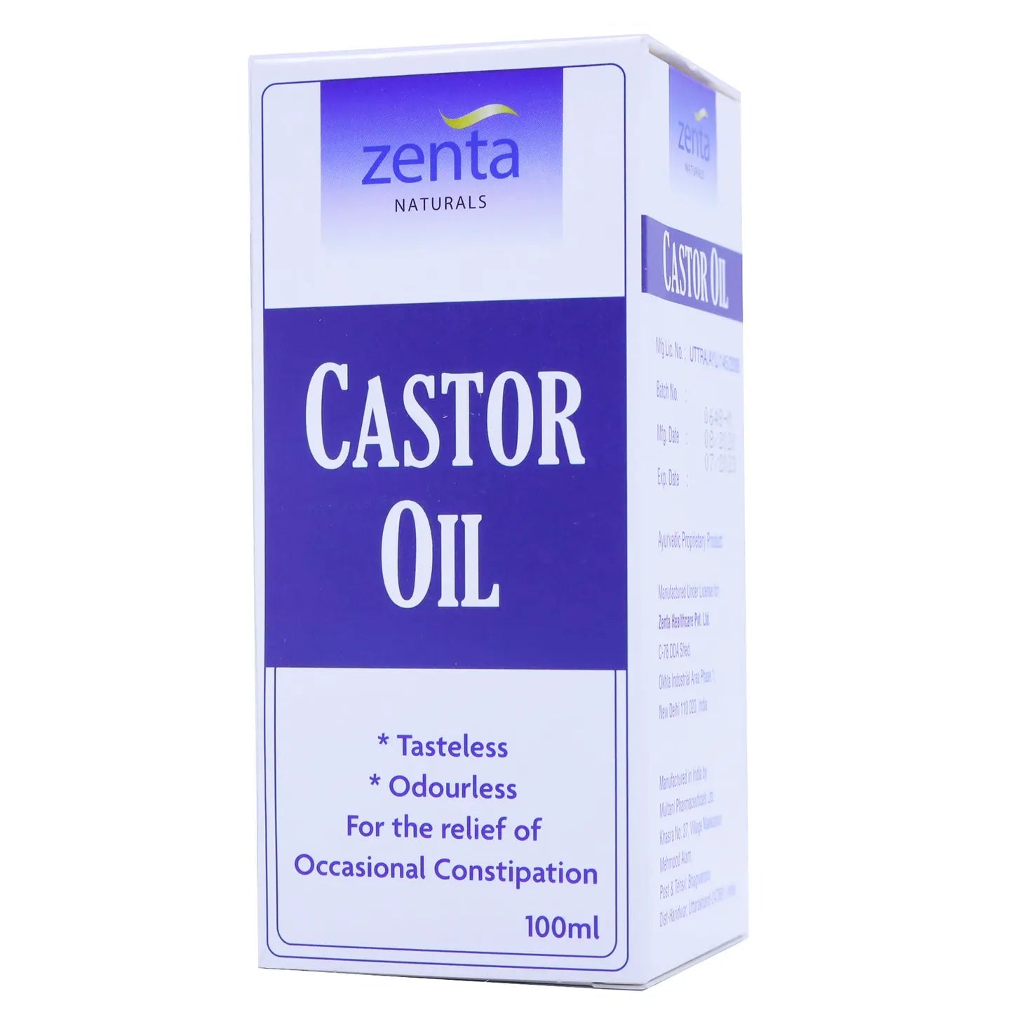 Zenta Castor Oil 100Ml