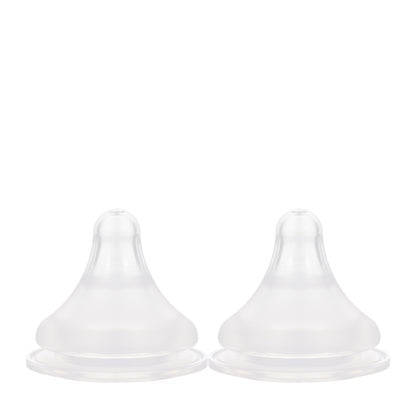 Lansinoh Natural Wave Teats Slow Flow [S] 1+ Months 2 Pieces