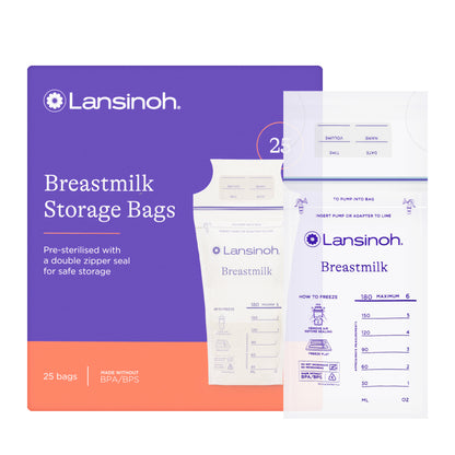 Lansinoh Breast Milk Storage Bags 25 Pieces