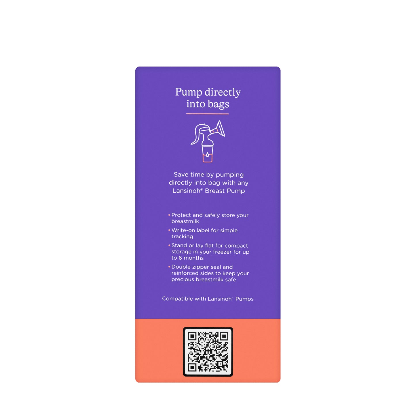 Lansinoh Breast Milk Storage Bags 50 Pieces [T0120]
