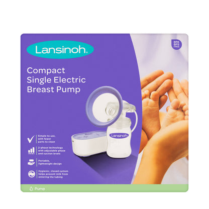 Lansinoh Compact Single Electric Breast Pump [14350]