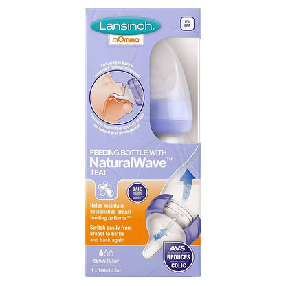 Lansinoh Plastic Feeding Bottle 160 Ml