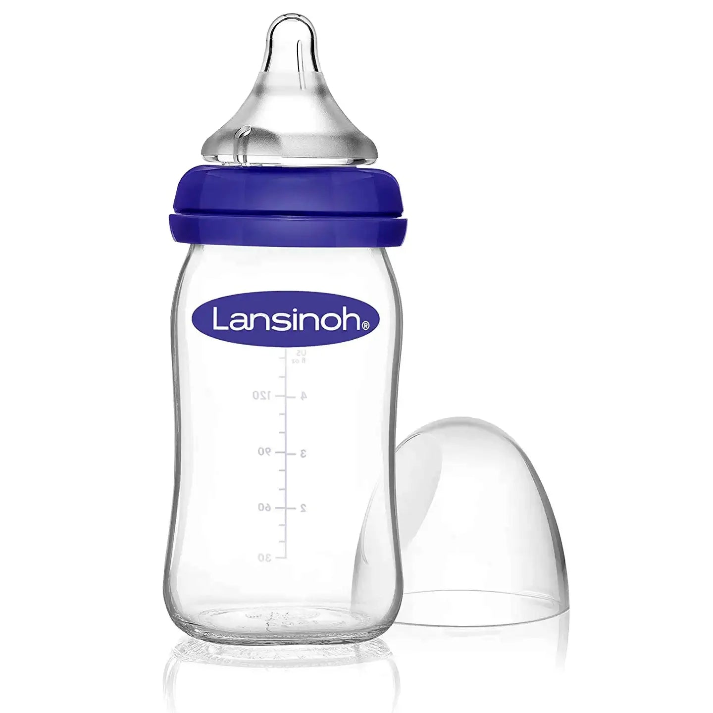 Lansinoh Glass Feeding Bottle 160 Ml