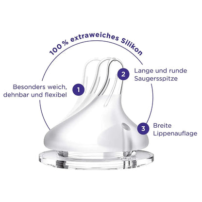 Lansinoh Glass Feeding Bottle 160 Ml
