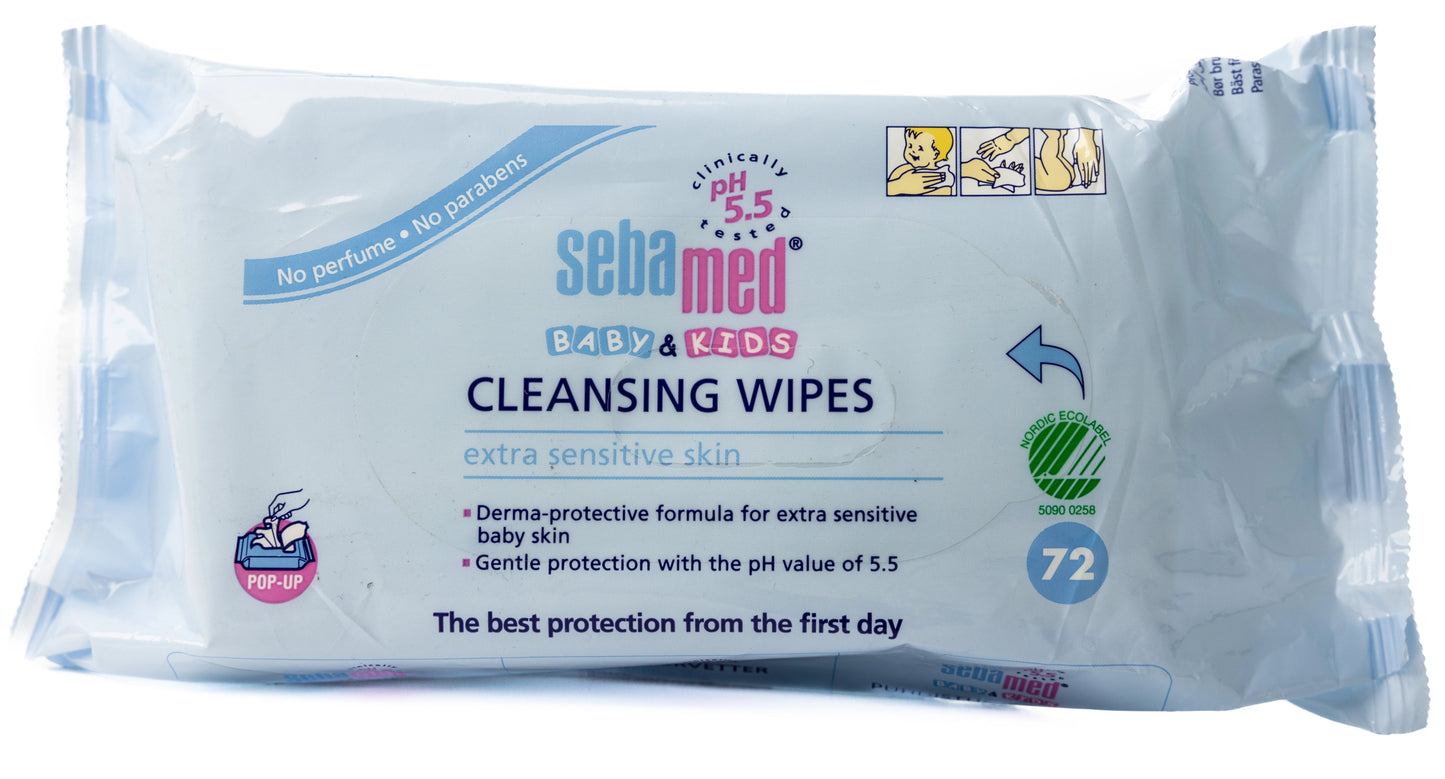 Sebamed Baby Extra Sensitive 72 Wipes