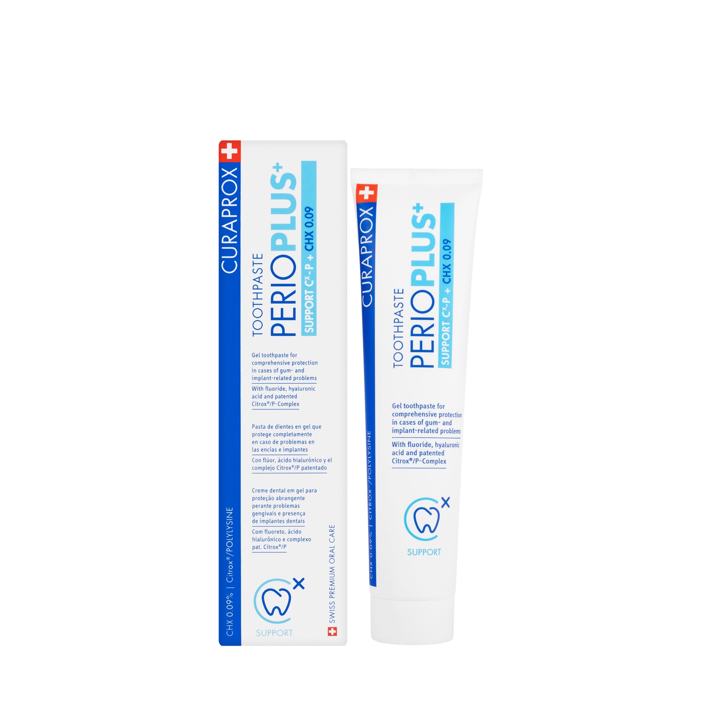 Curaprox Perioplus Support [Chlorohexedine 0.09%] Toothpaste 75ml
