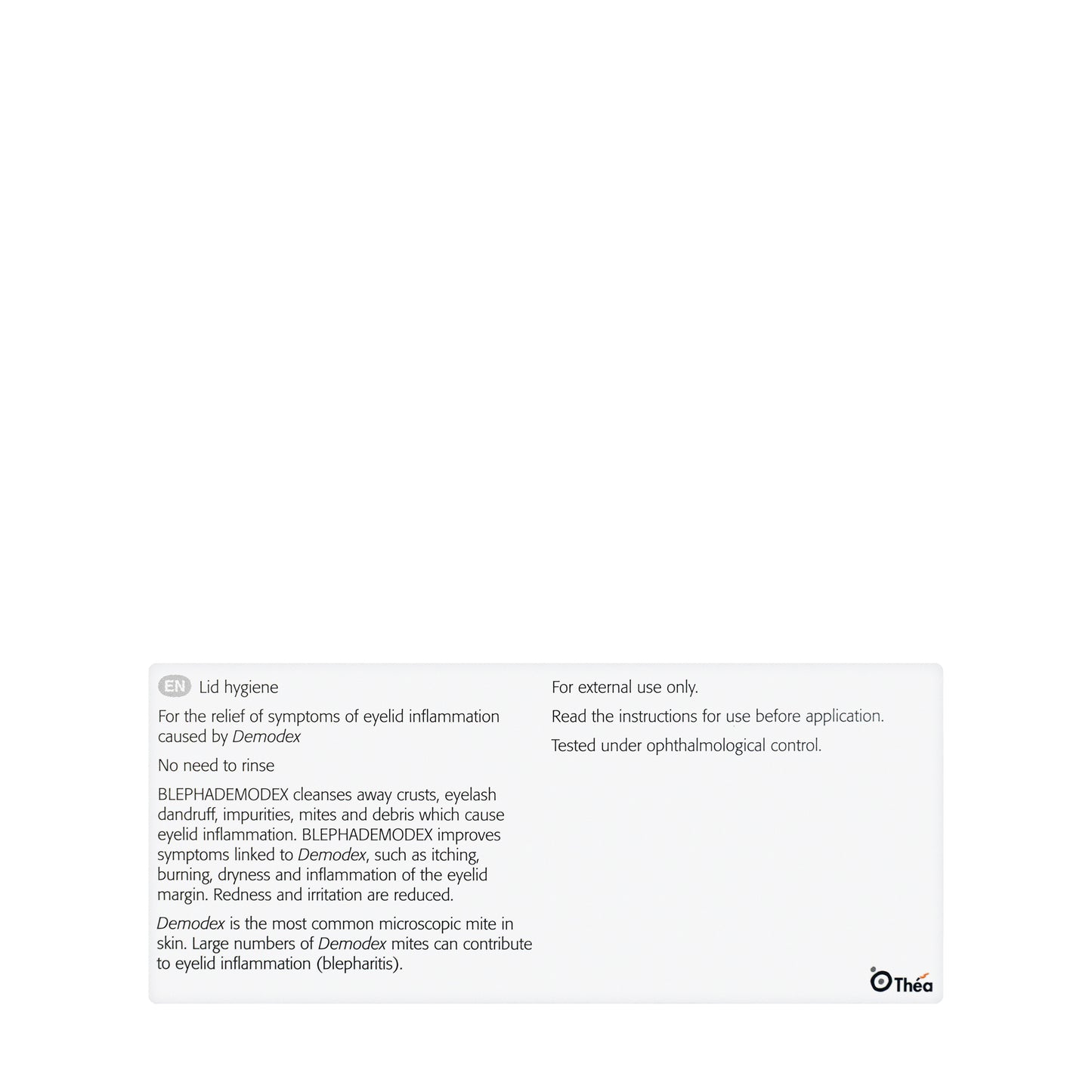 Blephademodex Sterile Wipes 30 Pieces
