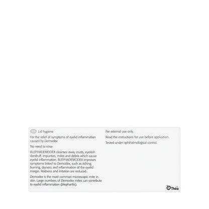 Blephademodex Sterile Wipes 30 Pieces