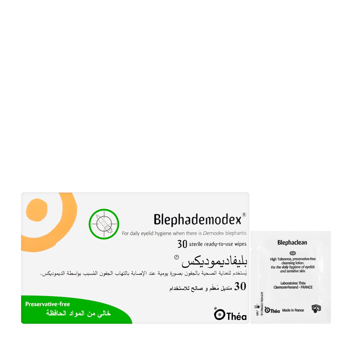 Blephademodex Sterile Wipes 30 Pieces