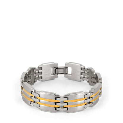 Sabona 354 Executive Class Duet Magnetic Bracelet [Large]