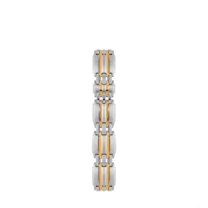 Sabona 354 Executive Class Duet Magnetic Bracelet [Large]