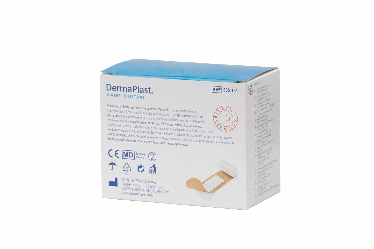 Hartmann Dermaplast Water Resistantt (19mm*72mm) 100 Pieces