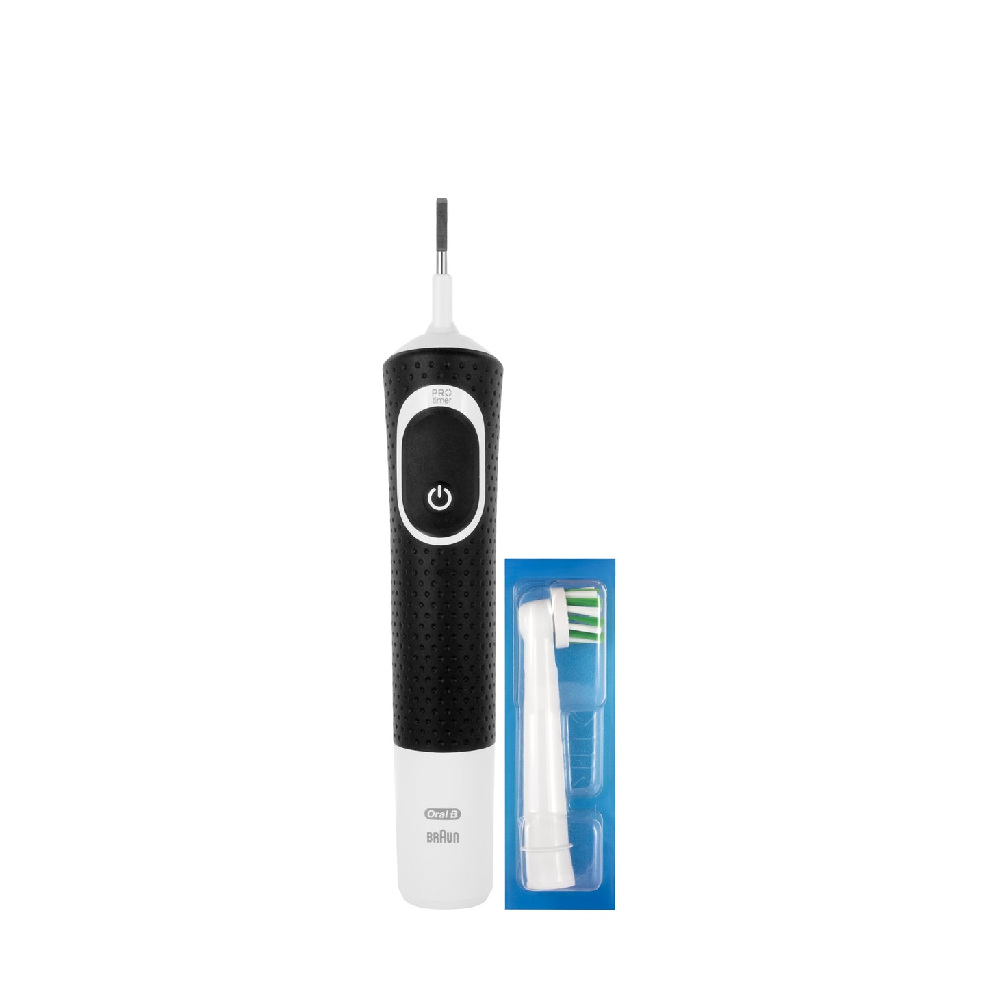 Oral-B Braun Vitality 100 Cross Action Black Rechargable Toothbrush- [D100.413]