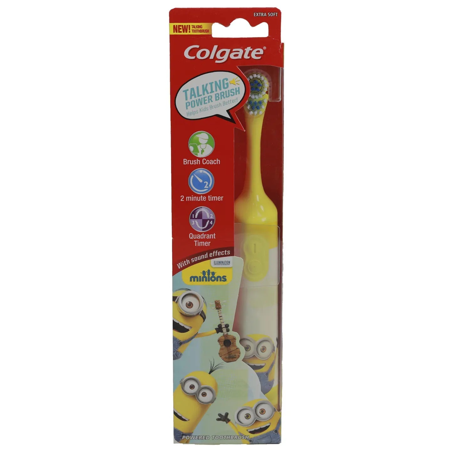 Colgate Power Toothbrush [Minions] +3 years Extra soft