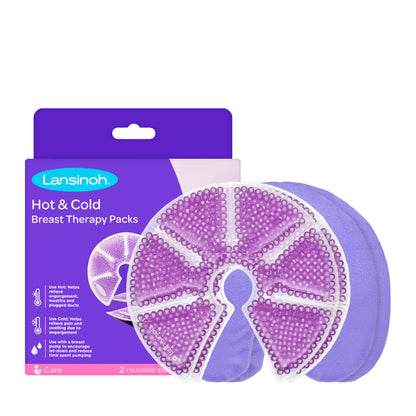 Lansinoh TheraPearl 3-in-1 Hot & Cold Breast Therapy Packs 2 Pieces
