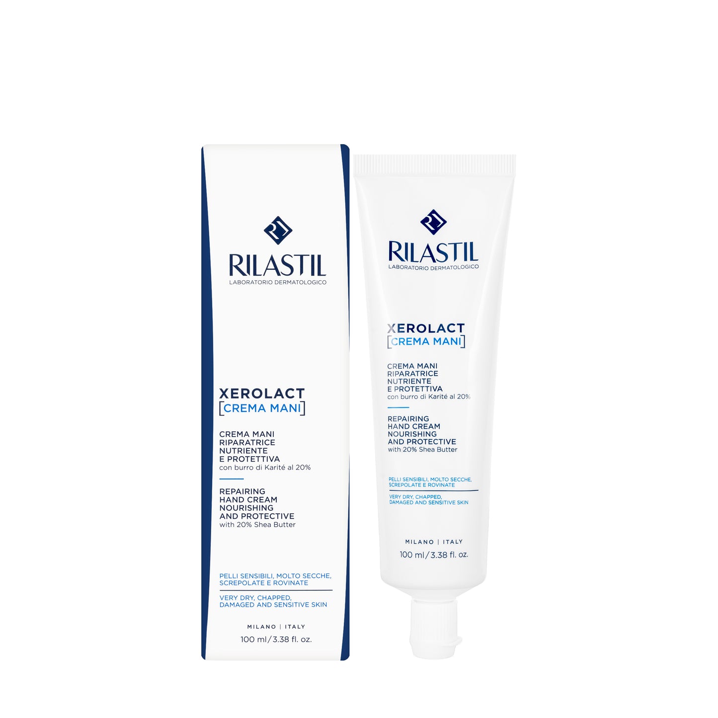 Rilastil Repairing Hand Cream 100 Ml