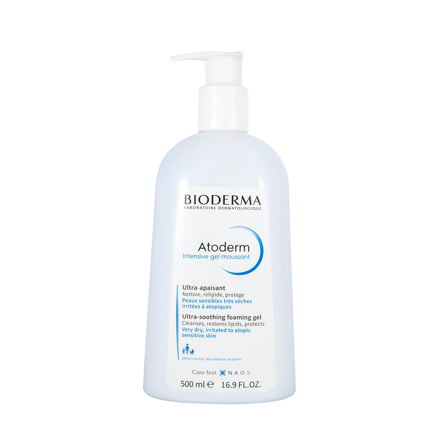 Bioderma Atoderm Intensive Gel Moussant Ultra-Soothing Foaming Gel 500 Ml
