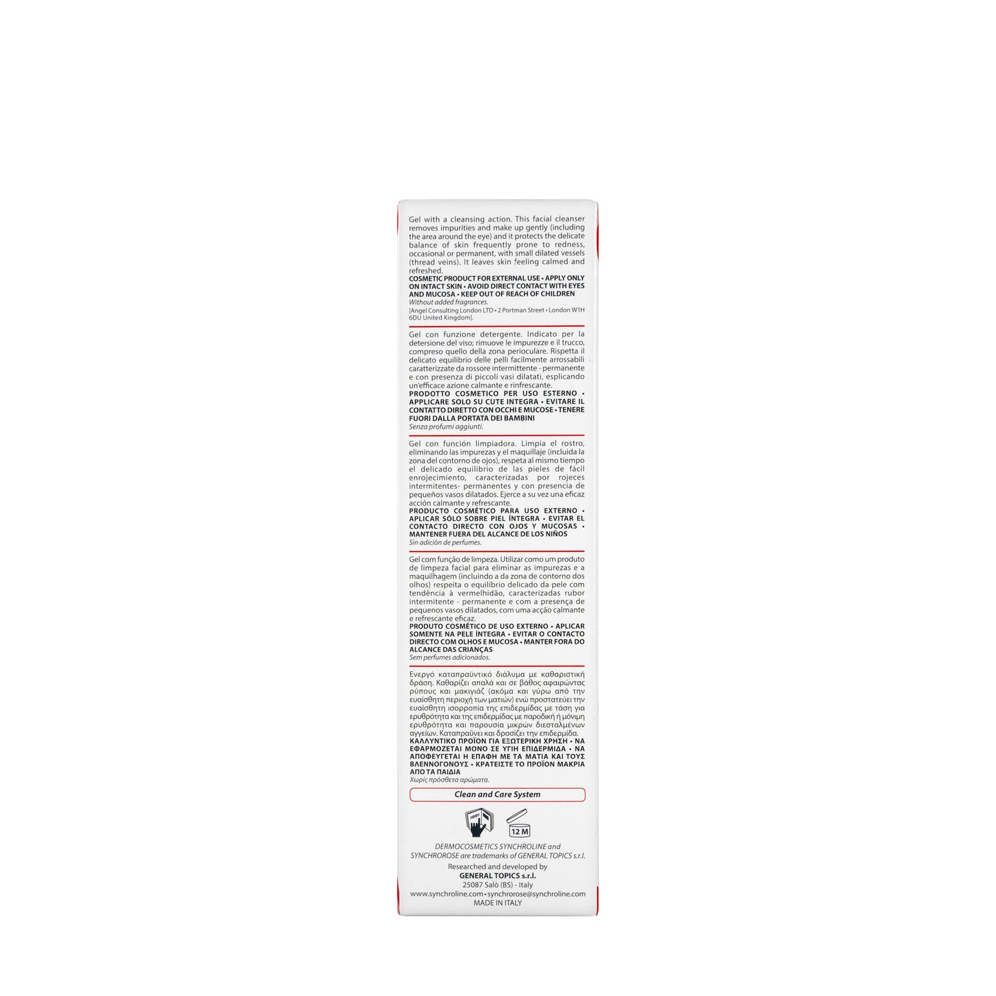 Synchrorose Gentle Cleansing Gel 200 Ml