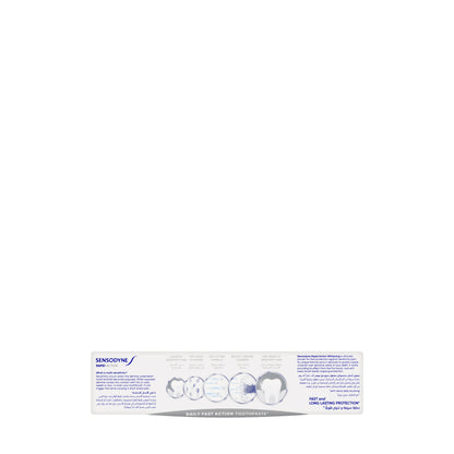 Sensodyne Rapid Action Whitening Toothpaste 75ml