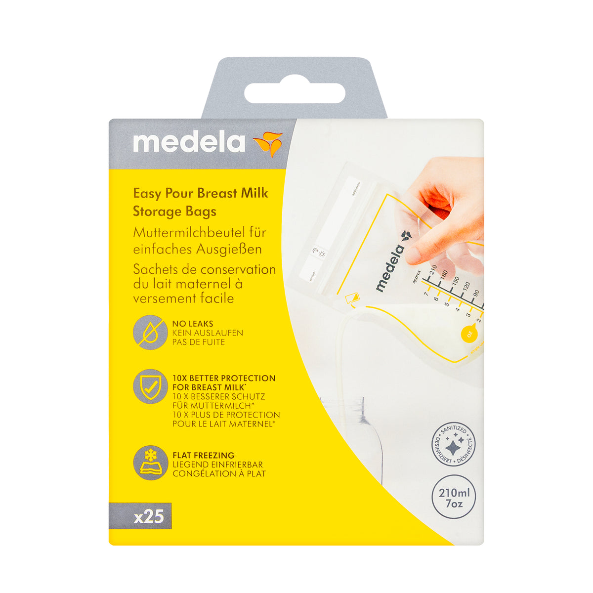 Medela Breast Milk Storage Bags 25 Pieces