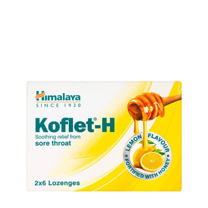Himalaya Koflet-H Lemon 12 Lozenges