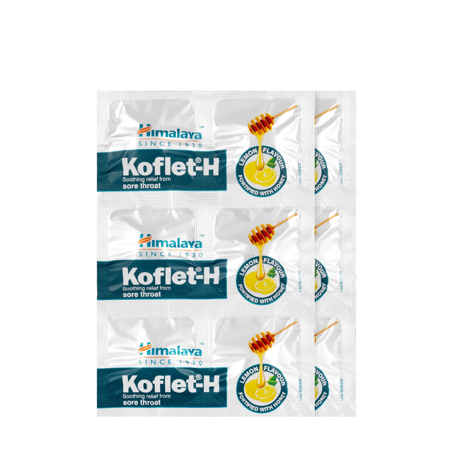 Himalaya Koflet-H Lemon 12 Lozenges