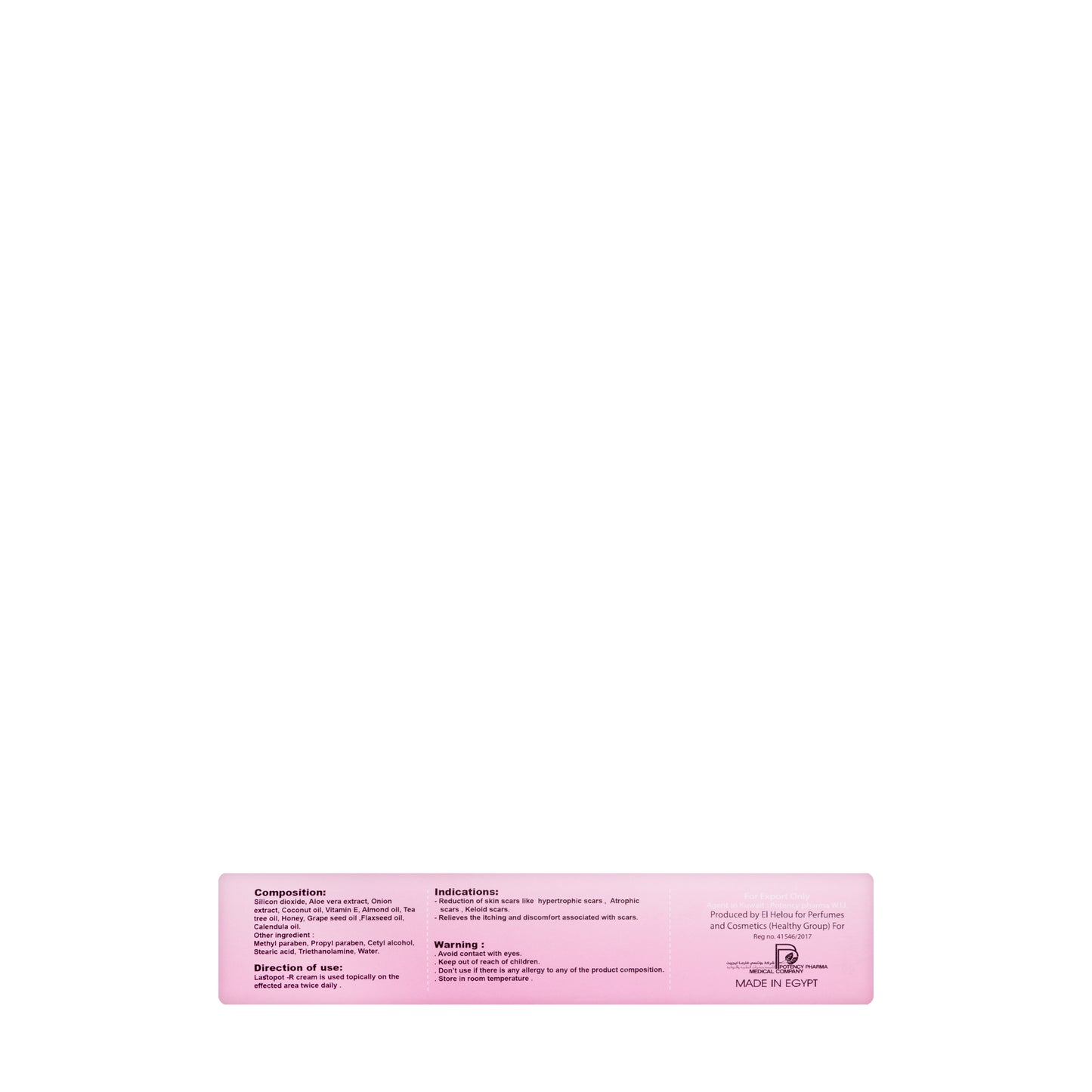 Lastopot-R Scar Cream 50 Gm
