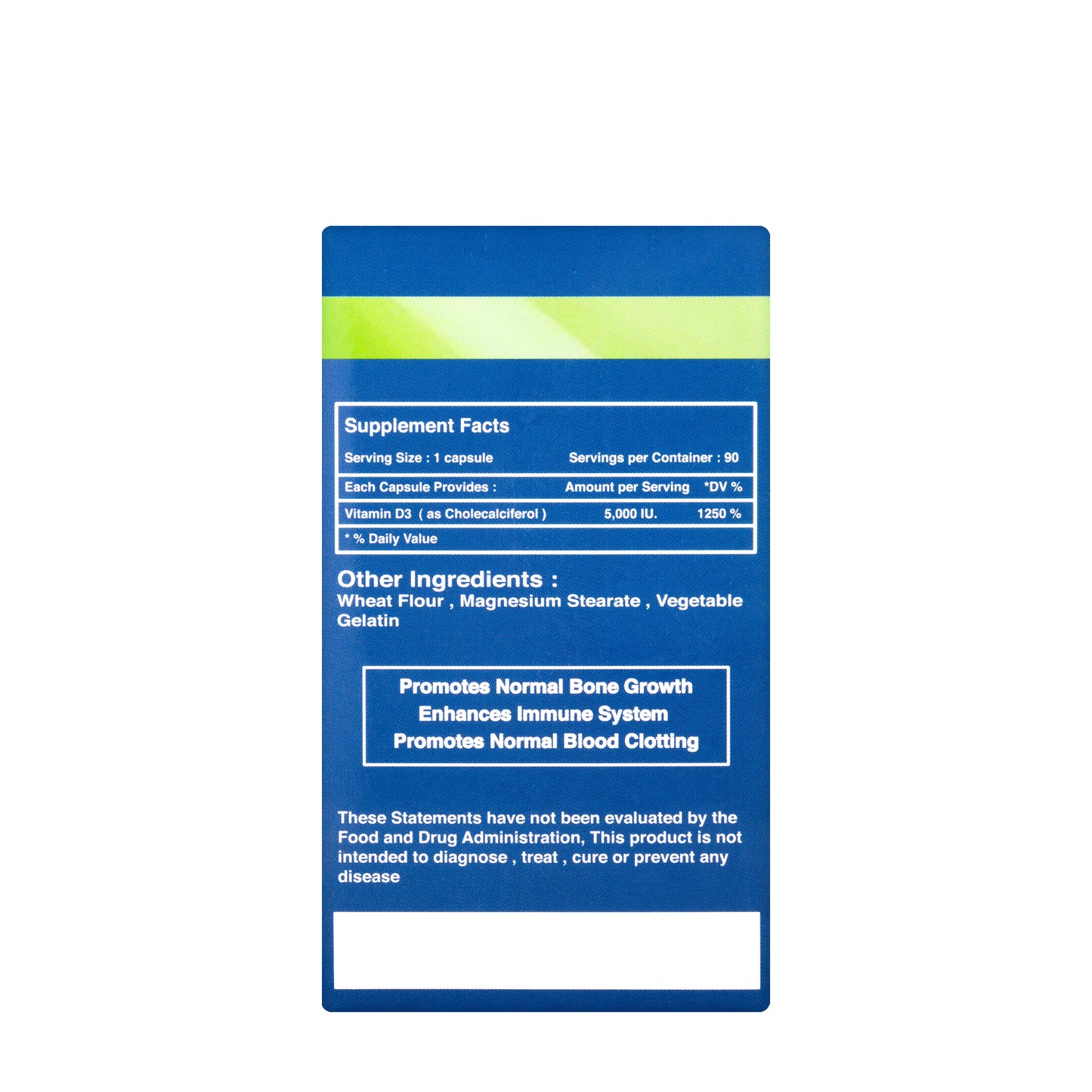 Ultra Vit. D3 5000IU 90 Capsule