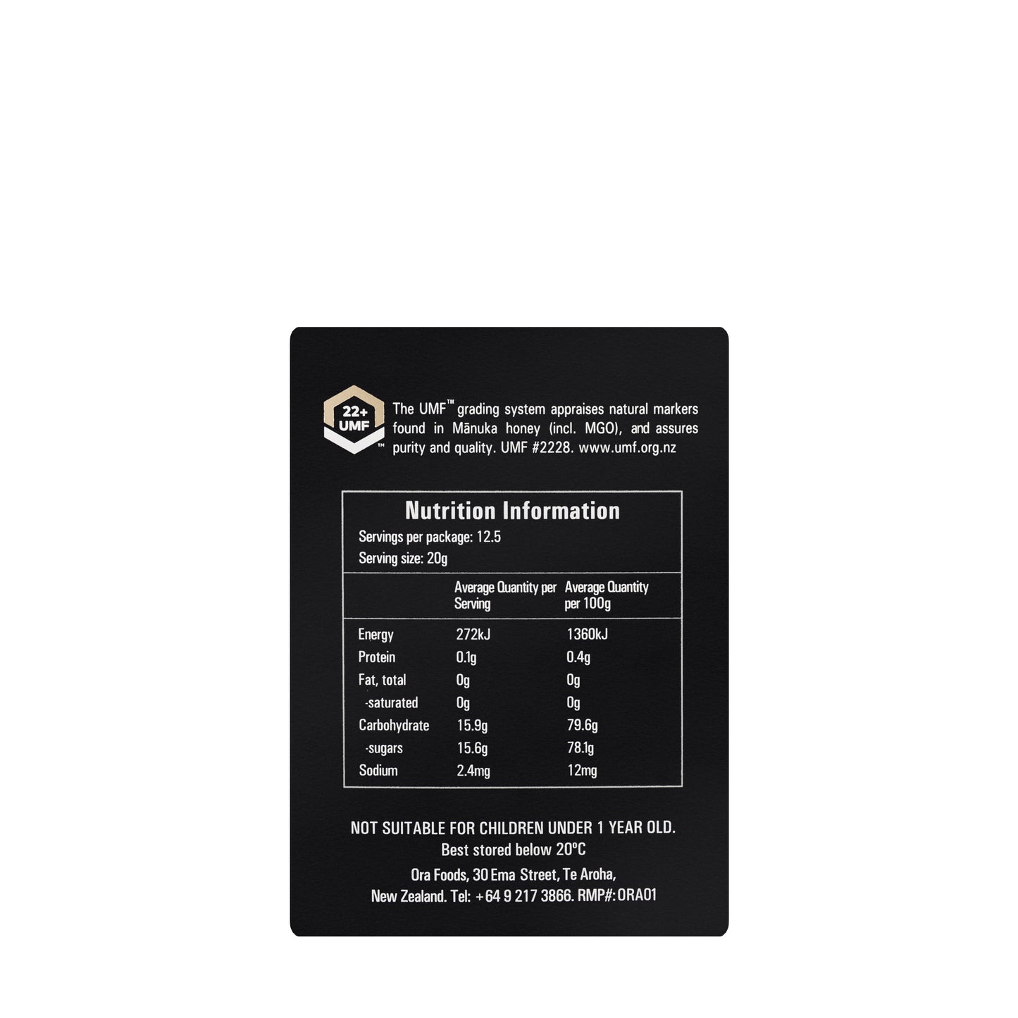 Asentia Manuka UMF 22+/250g