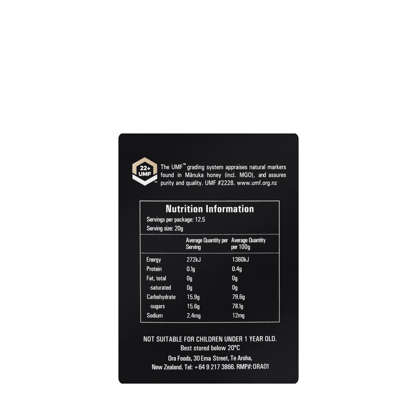 Asentia Manuka UMF 20+/250g