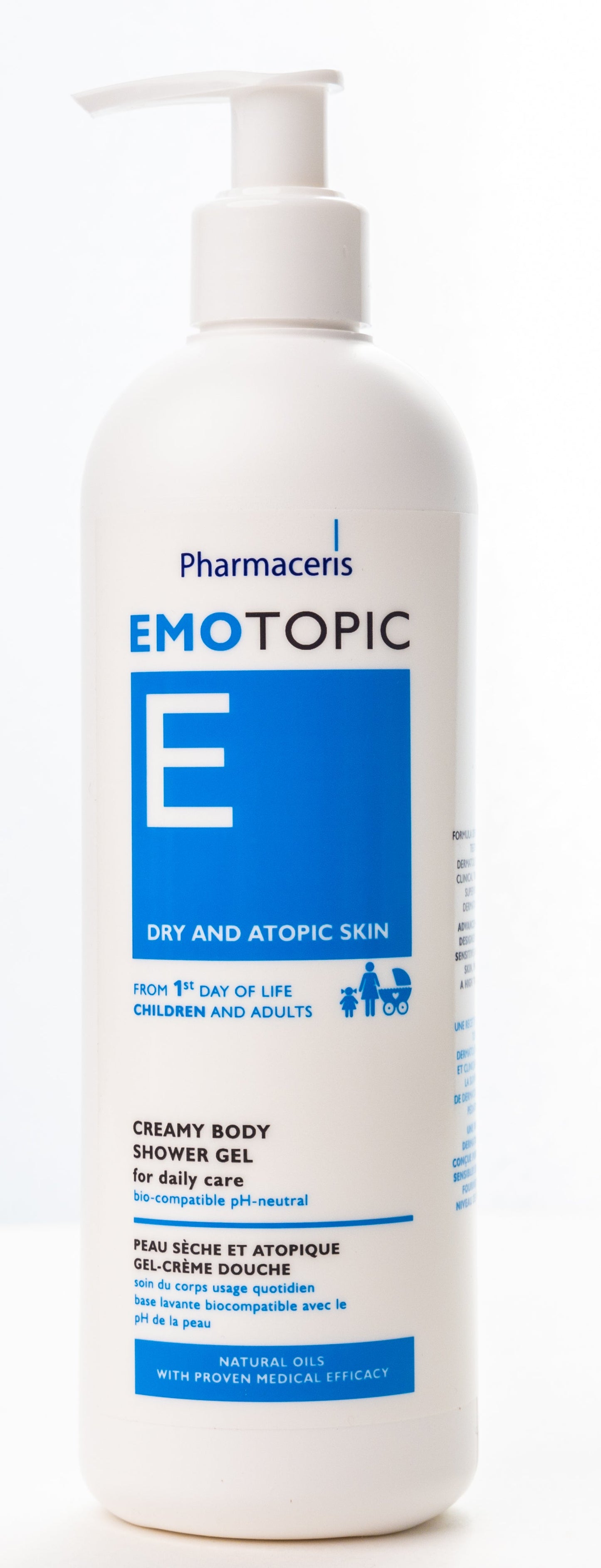 Pharmaceris E Emotopic Creamy Body Shower Gel for Dry and Atopic Skin 400 Ml