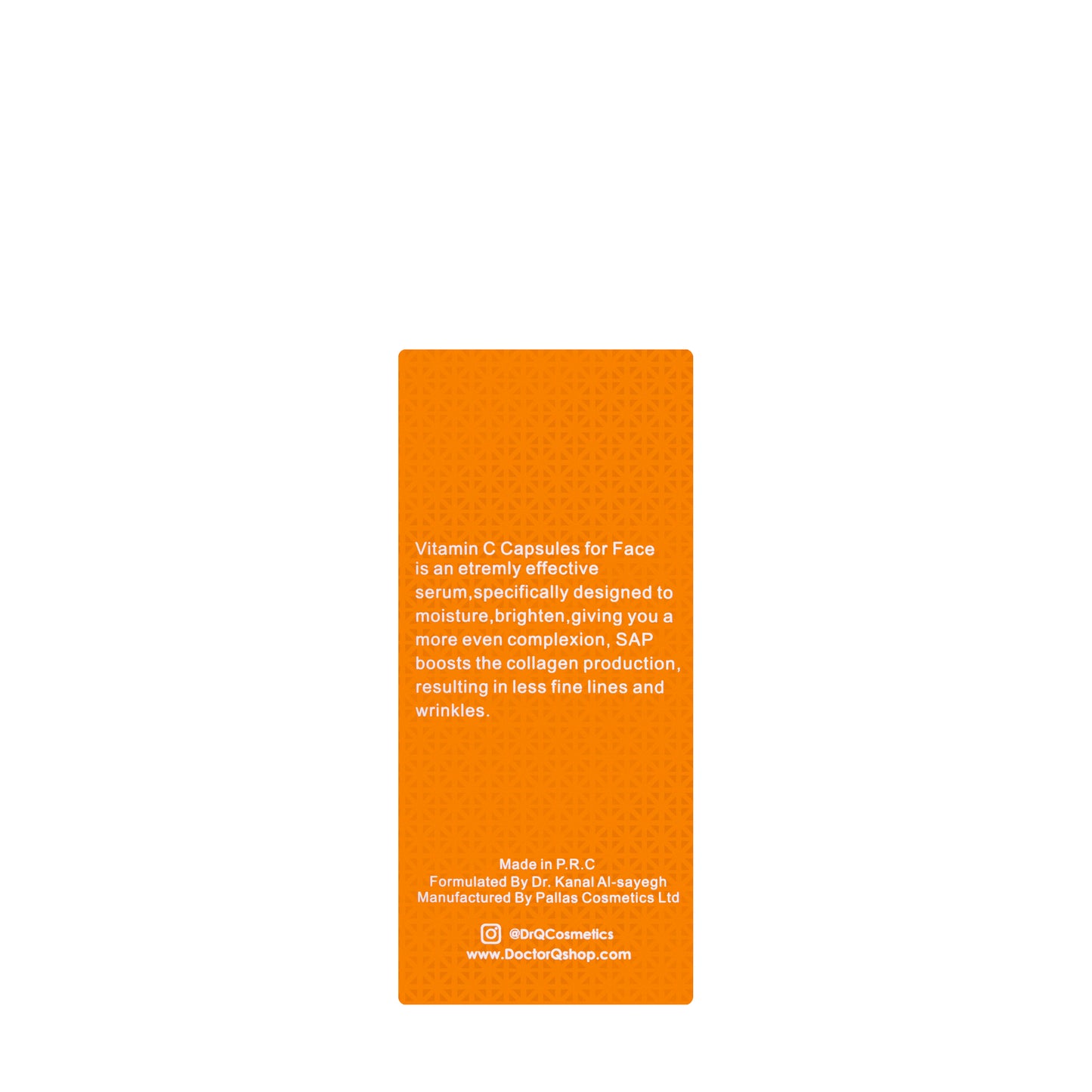 DR Q Vitamin C For Face Serum 30 Ml
