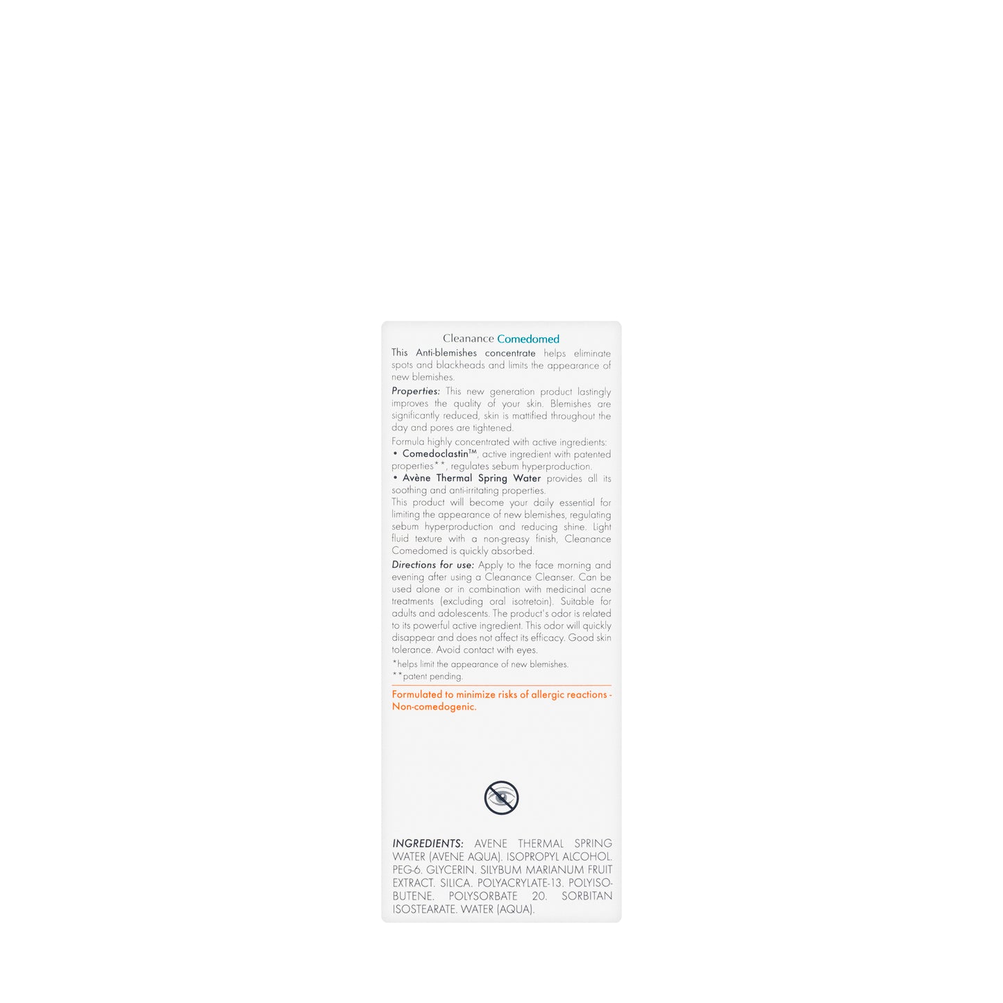 Avène Cleanance Comedomed 30 Ml