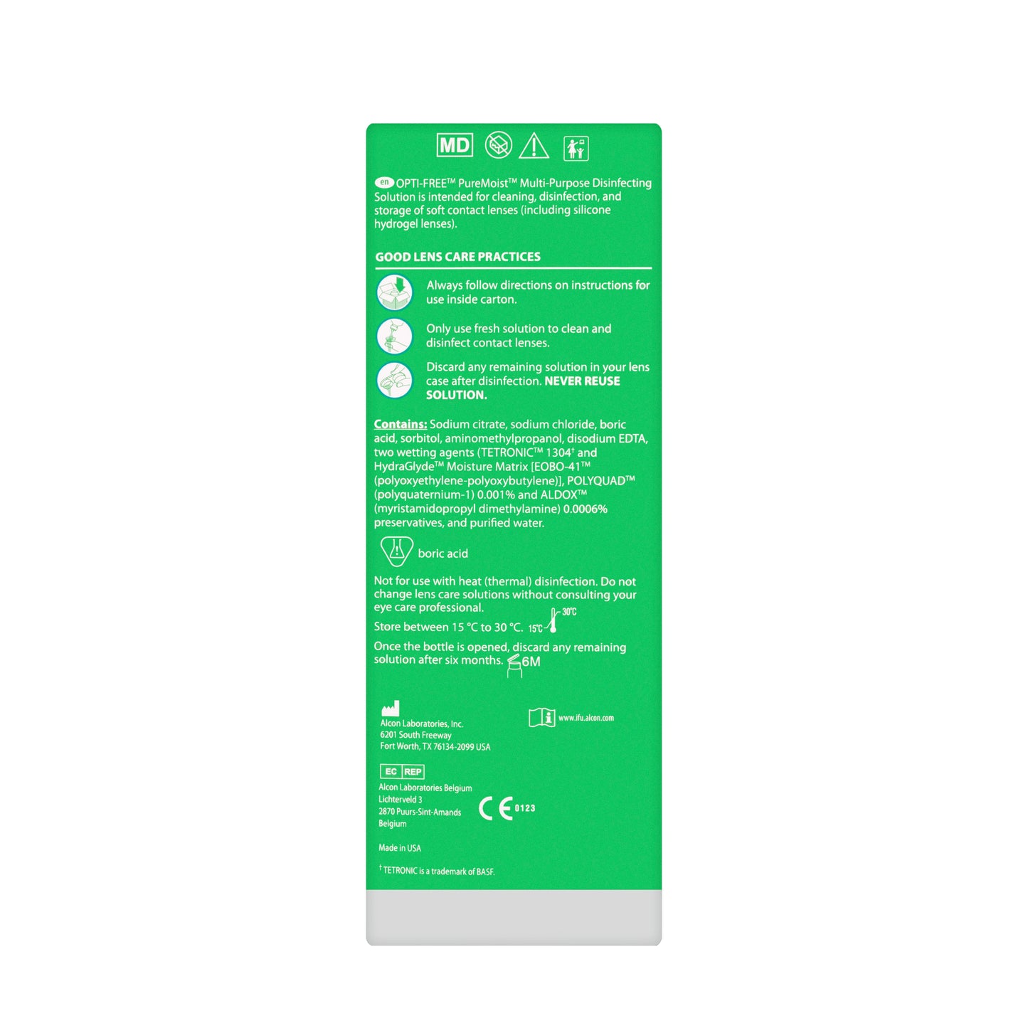 Opti Free Puremoist Solution 300Ml