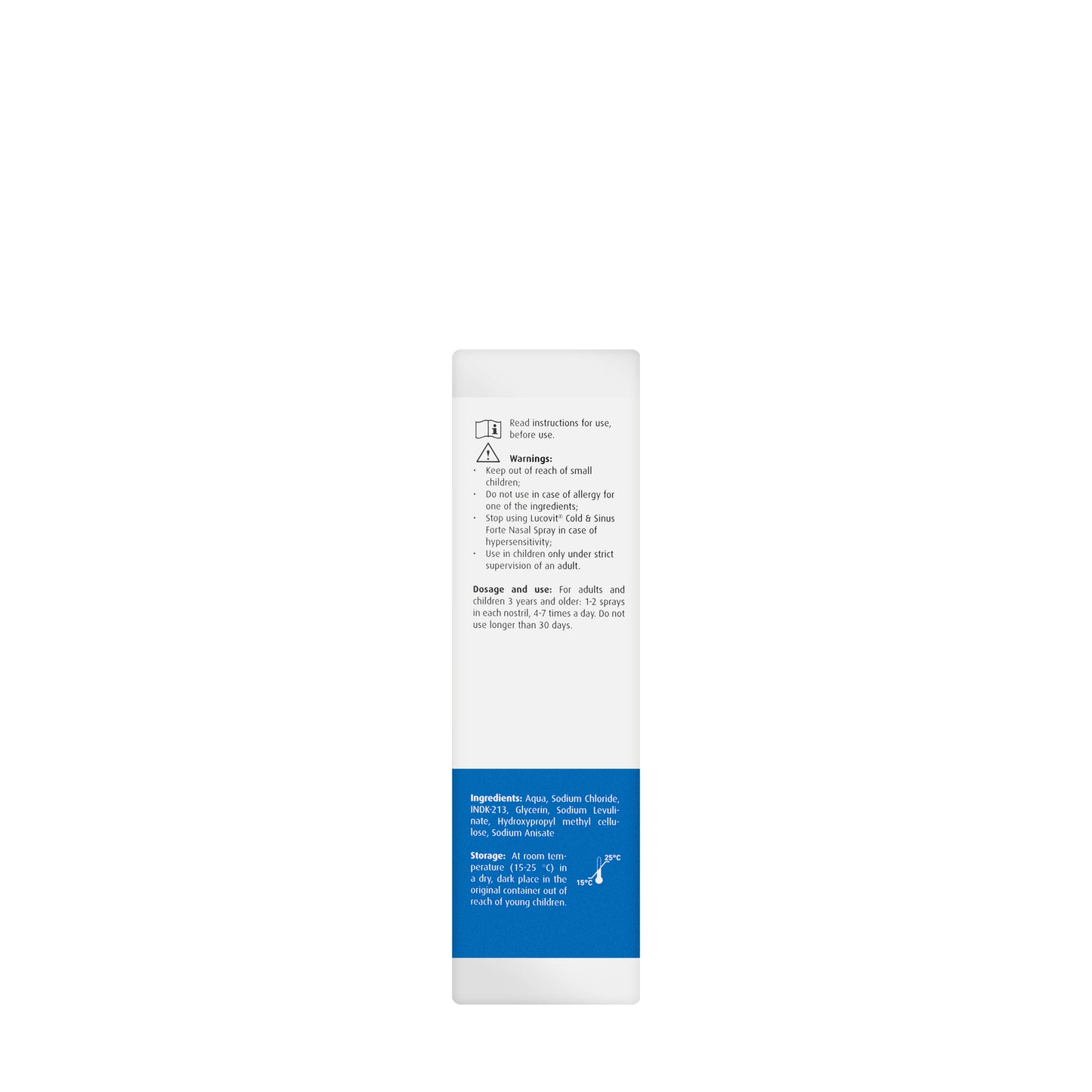 Lucovit Cold Sinus Forte Nasal  Spray 10Ml